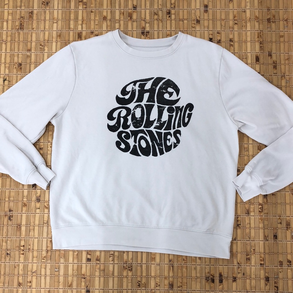 The Rolling Stones Graphic Sweatshirt Size Large